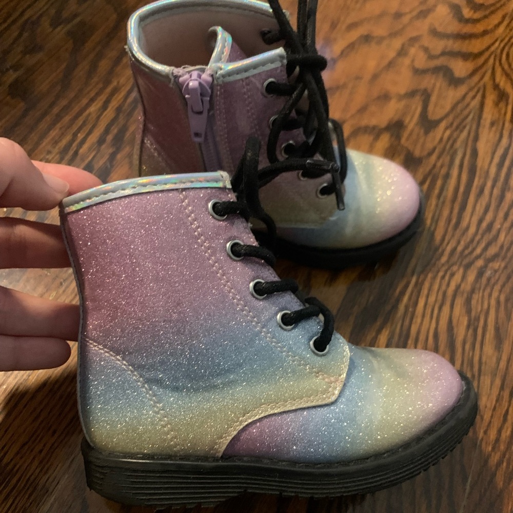 toddler sparkle Moto boot